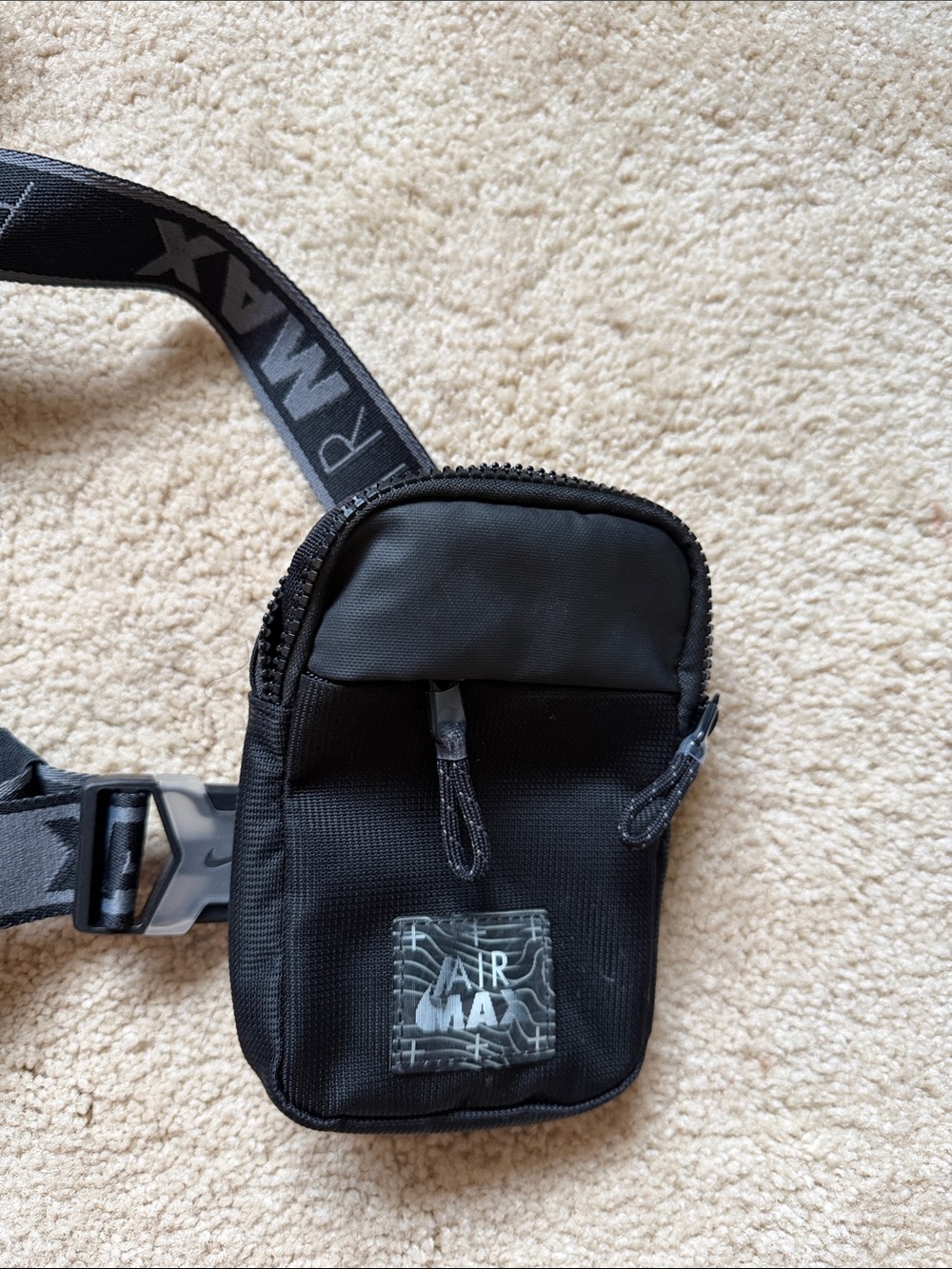 Nike Black Air Max Waist/Belt Bag